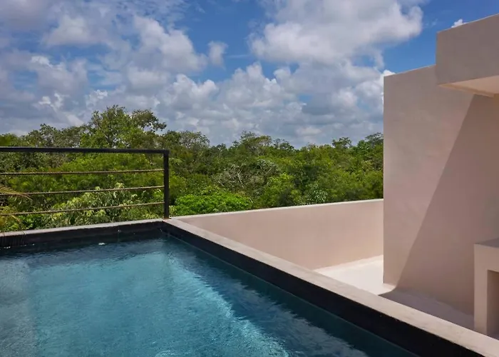Maison Siscolino 4bdrm W/ Swimup & Rooftop Pools Villa Tulum